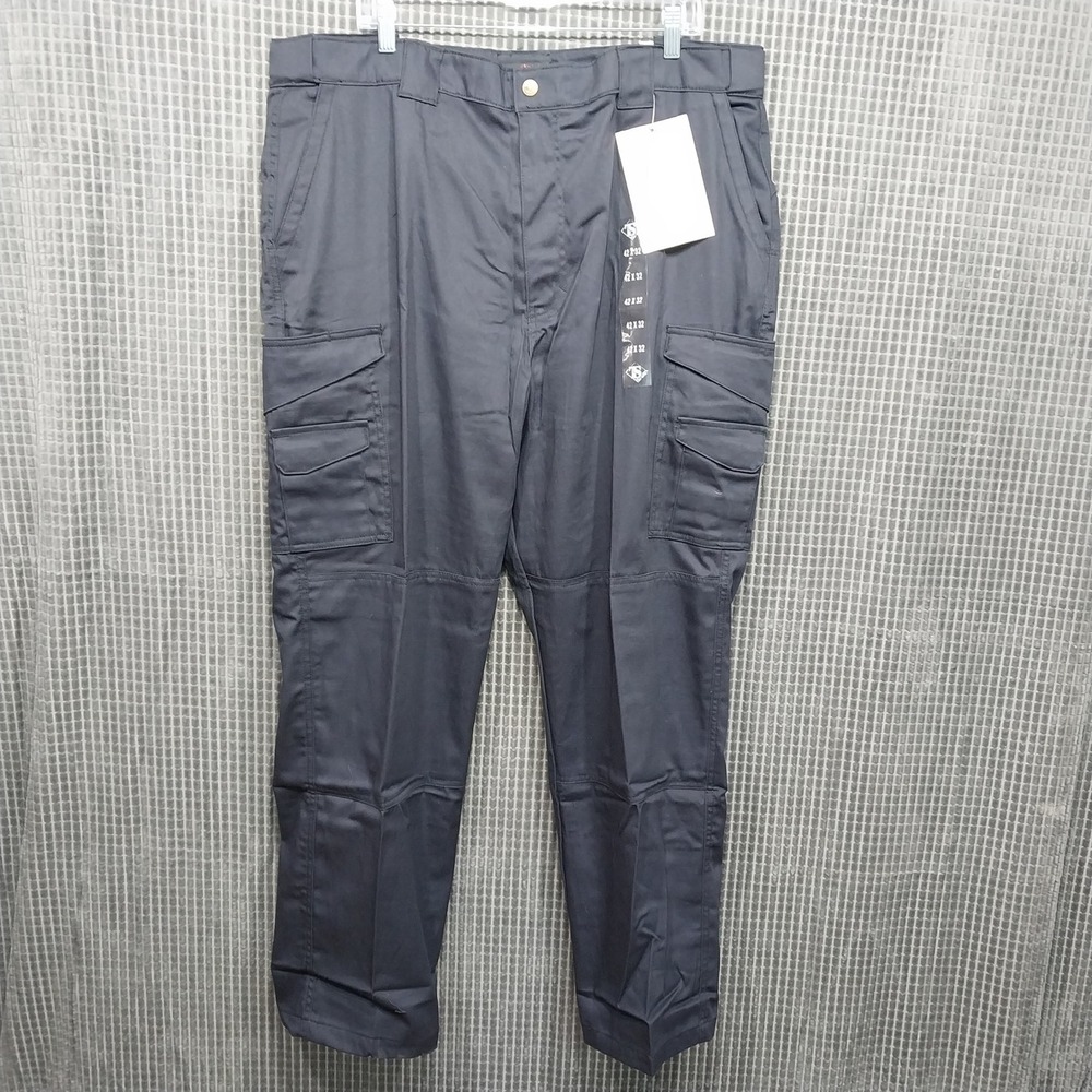 TRU-SPEC Mens Tactical Cargo Pants FR Flame Resistant CAT 2 42x32 Navy Blue